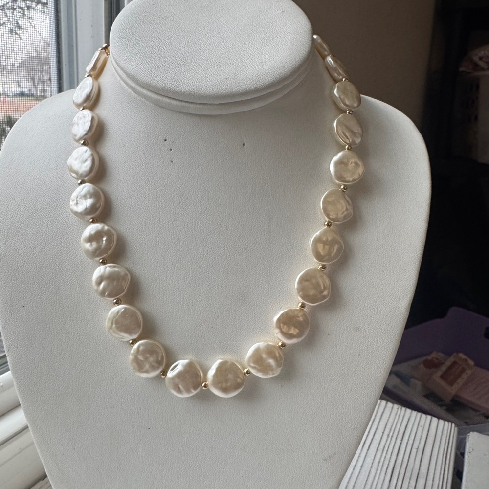 Elegant Orange Statement Necklace
